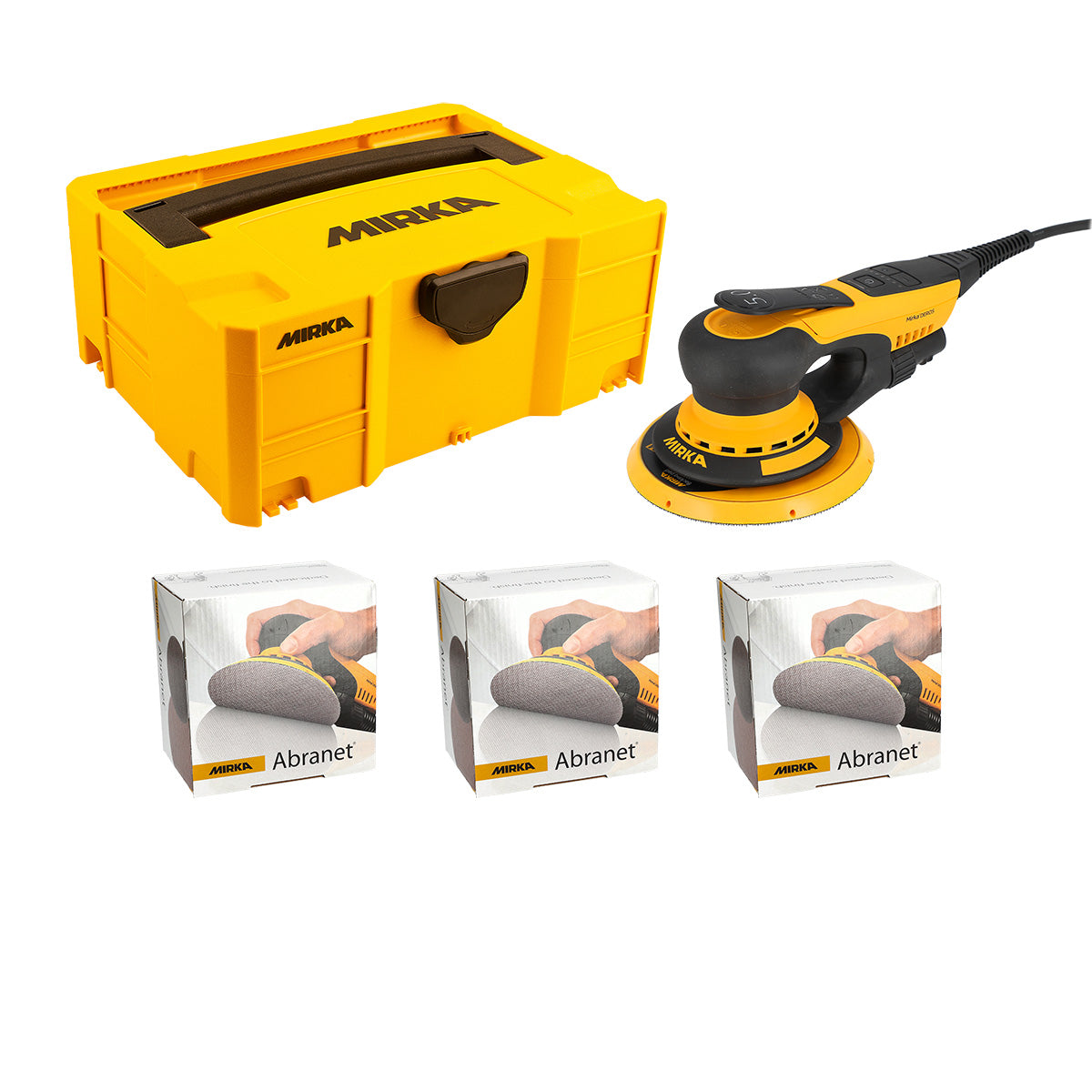 Mirka® DEROS II 125/150mm 230V Orbital Sander