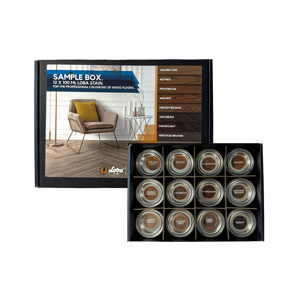 Loba Stain Sample Box (12 x 100ml)