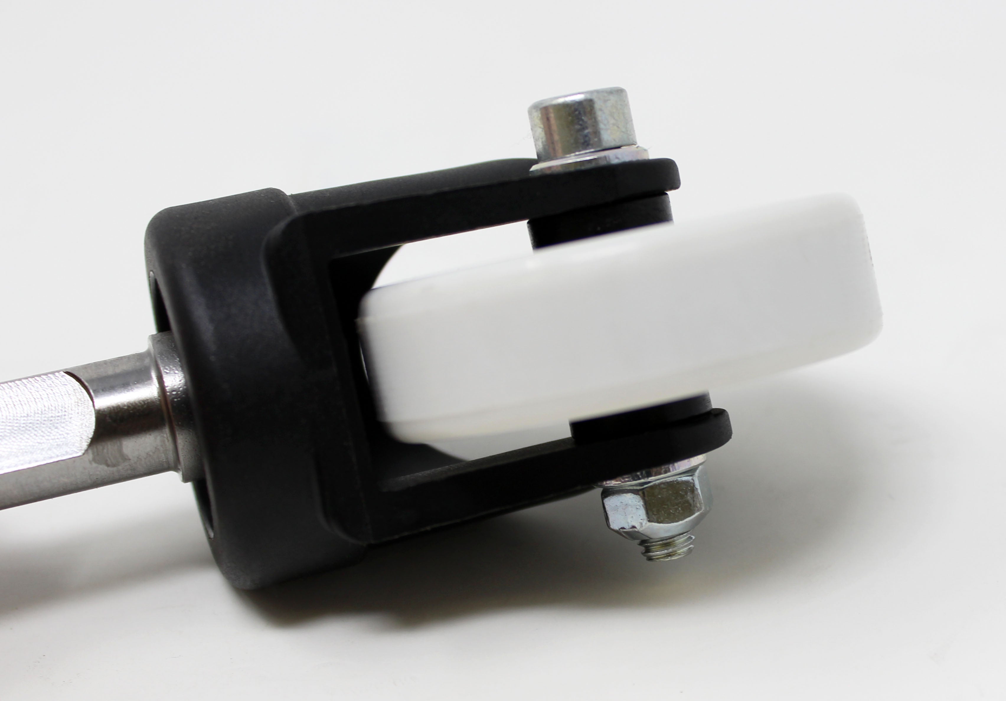 Guide roller, complete
