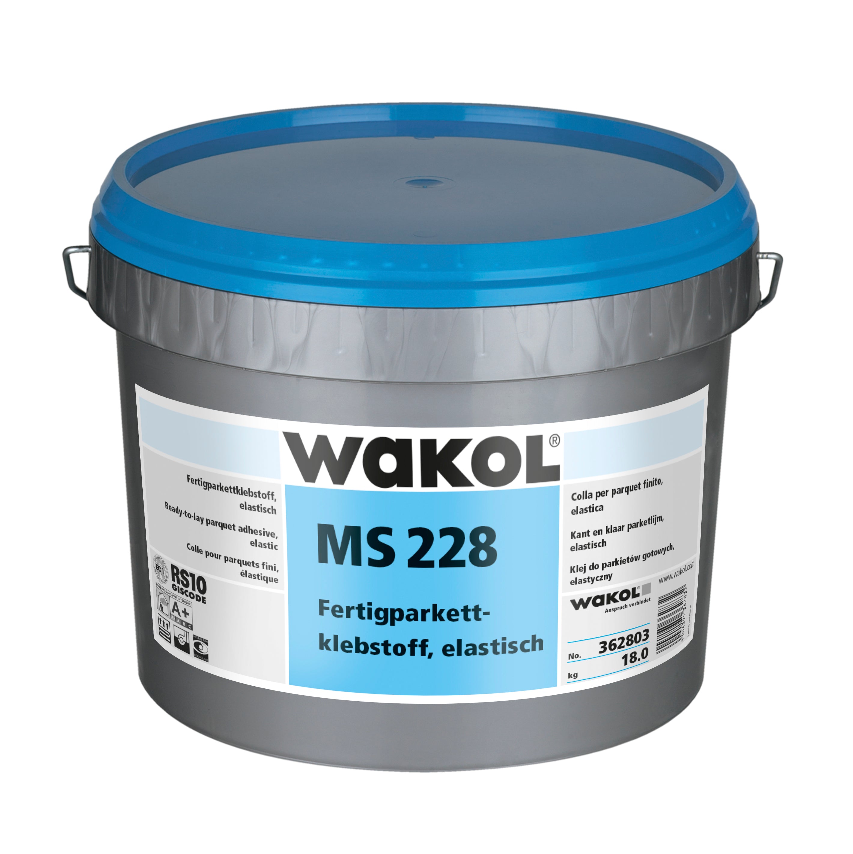 WAKOL WAKOL MS 228 PARQUET ADHESIVE 18kg - KHR Company Ltd