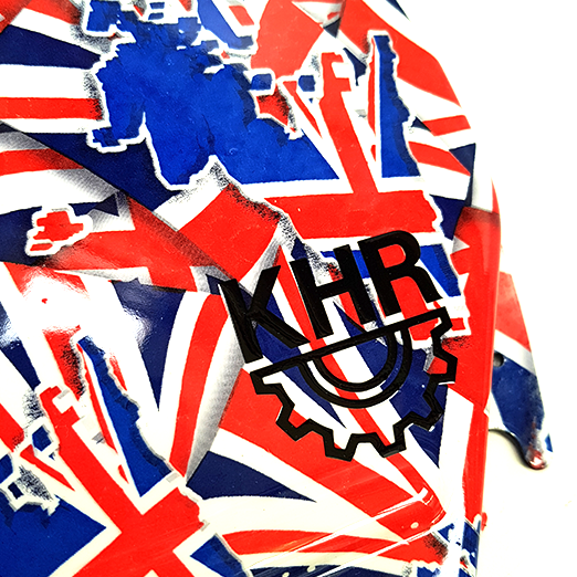 LAGLER Union Jack HUMMEL Side Cover - KHR Company Ltd