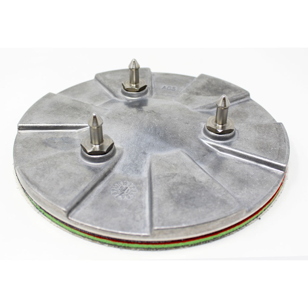 Sanding plate, complete