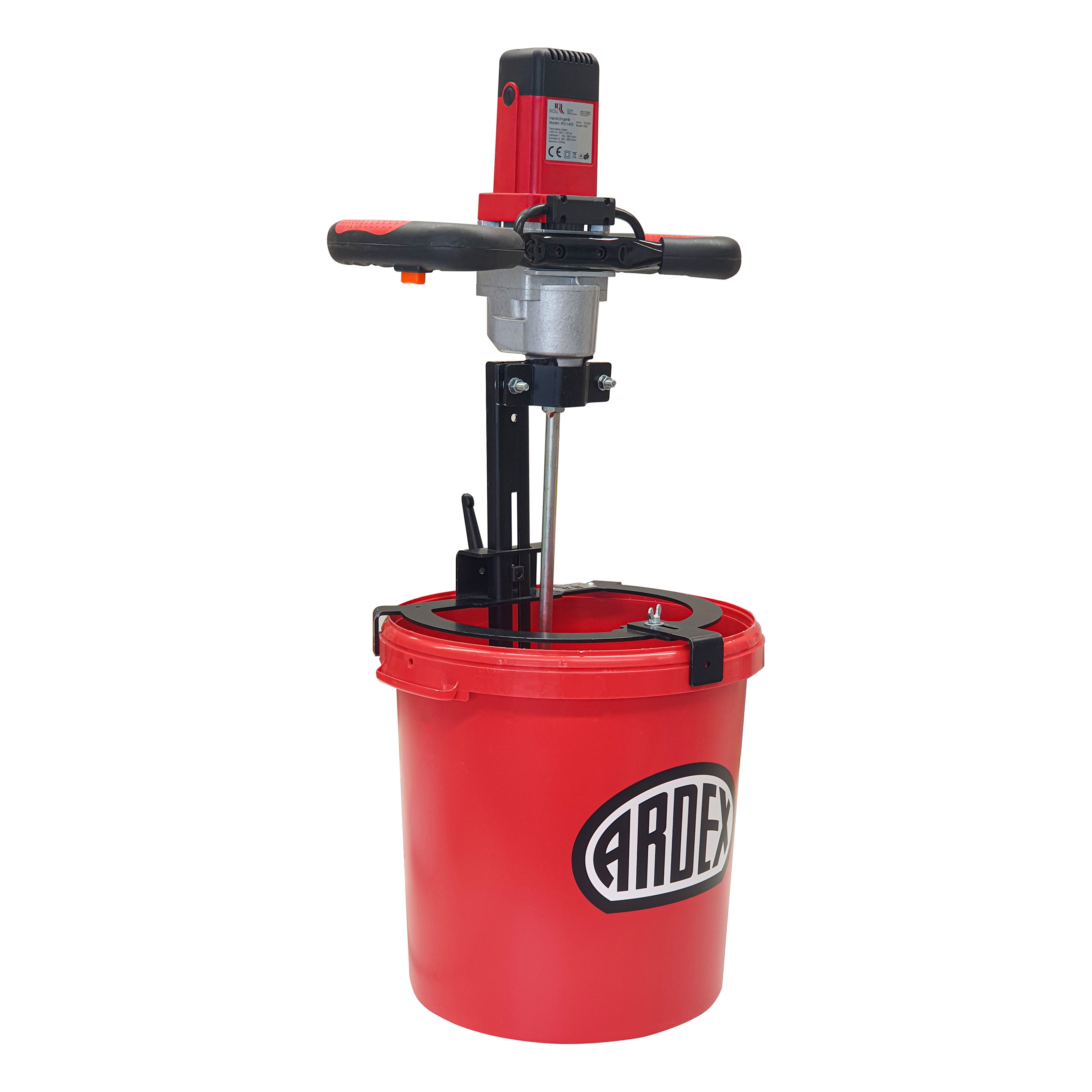 Roll Mixer and Holder Bundle with 2 Free Mixing Buckets